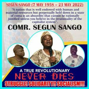 Дань уважения ‘Санго’, профессиональному революционеру