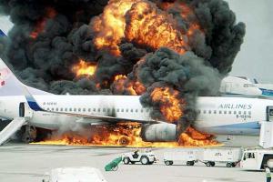 При пожаре в самолете в Перу пострадали 26 человек - Похоронный портал