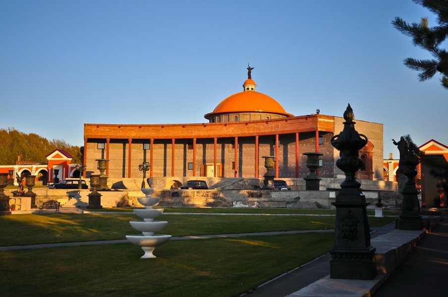 Здание Новосибирского крематория Здание Новосибирского крематория